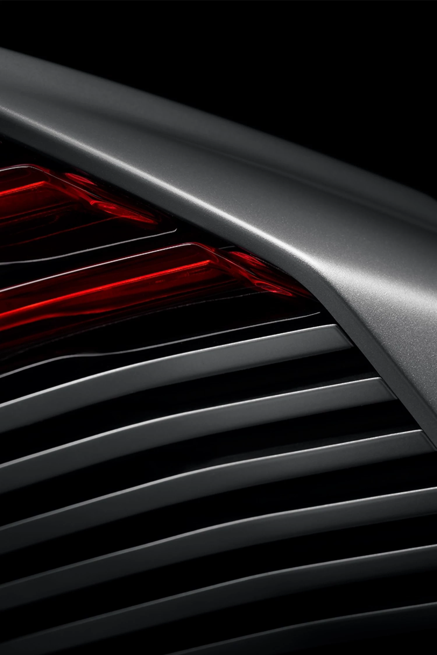 Norton Motorcycle tail light close up