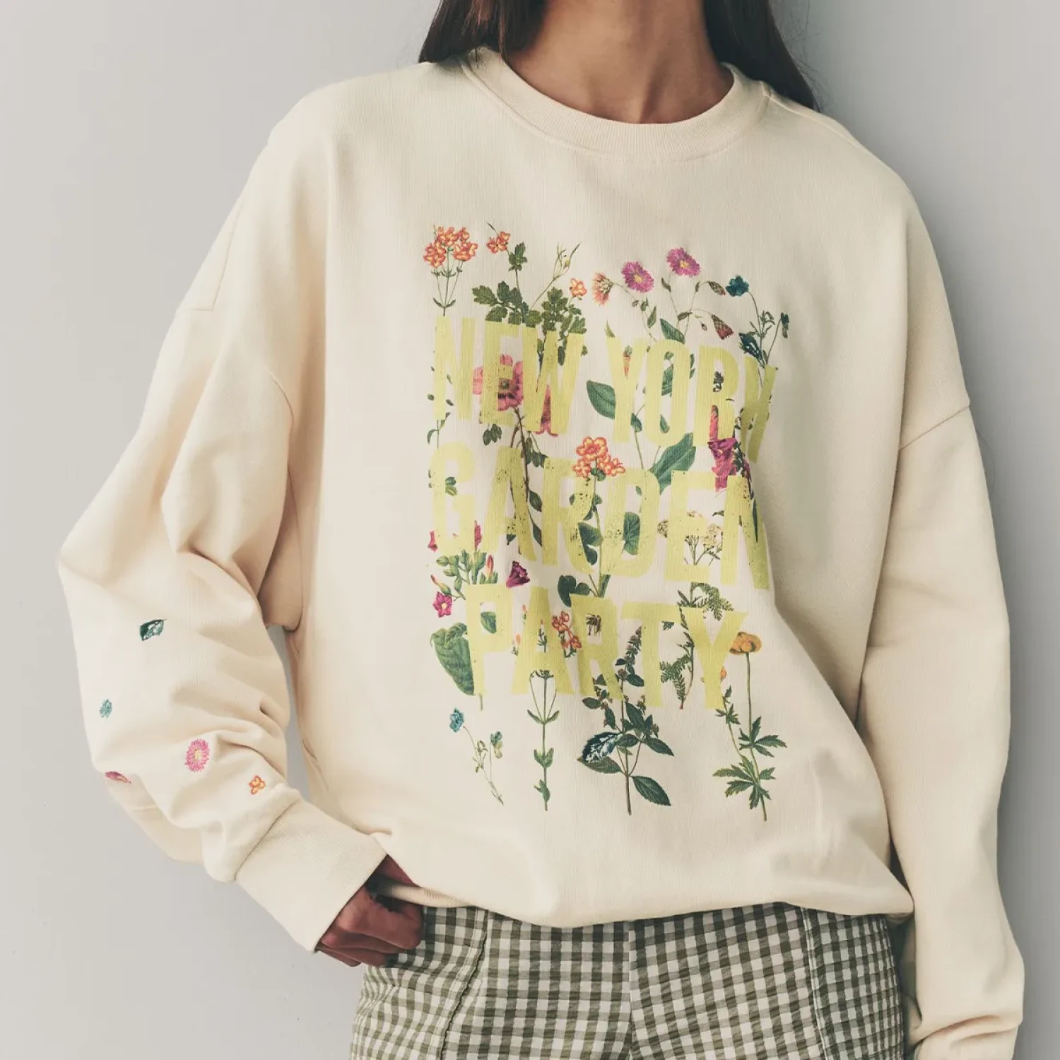 next cream sweater
